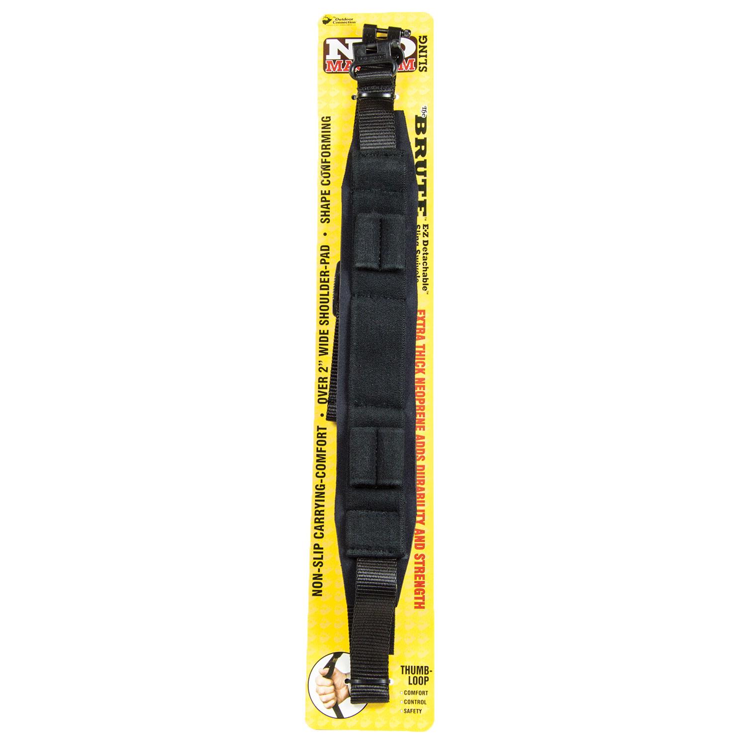 Outdoor Connection NDMB90142 Neo-Magnum Sling Neoprene 3.25 in Black - View 2