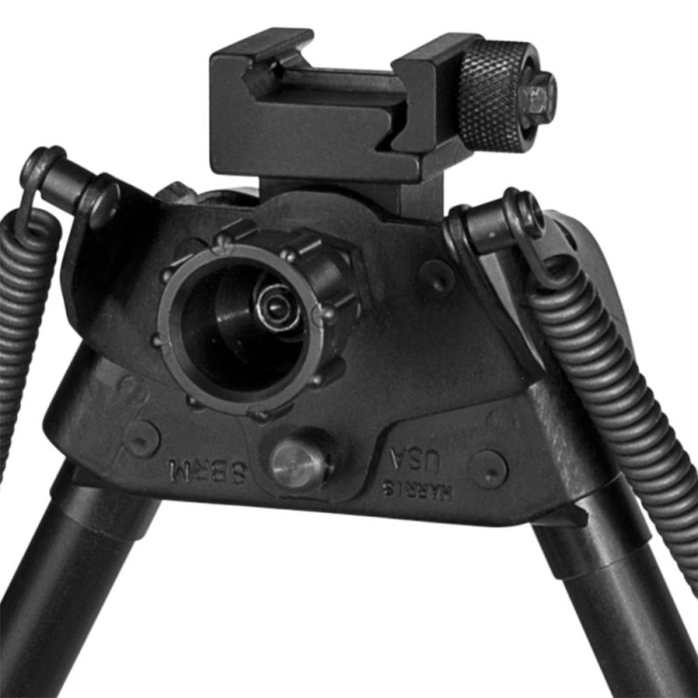 Harris Engineering Anodized Black Rotating Bipod with Leg Notch (S-BRMP) - View 2