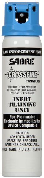 SABRE Crossfire Inert Training OC Spray 3oz Stream MK-4 25-Pack - View 2