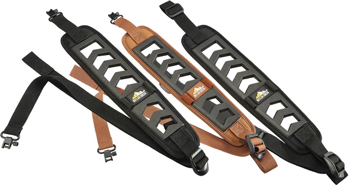 Butler Creek 190030 Featherlight Sling Black Foam 22"-36" OAL 3" W Adjustable Design 2 Cartridge Loops Swivels for Rifles - View 2