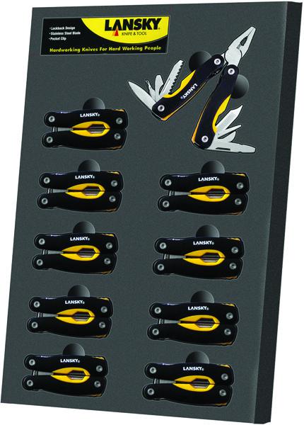 LANSKY SHARPENERS MINI MULTI TOOL DISPLAY 10-PACK - View 2