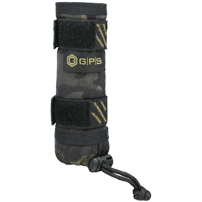 GPS Tactical Suppressor Cover 22LR 5in Black Camo 850 Degree HR Liner - View 2