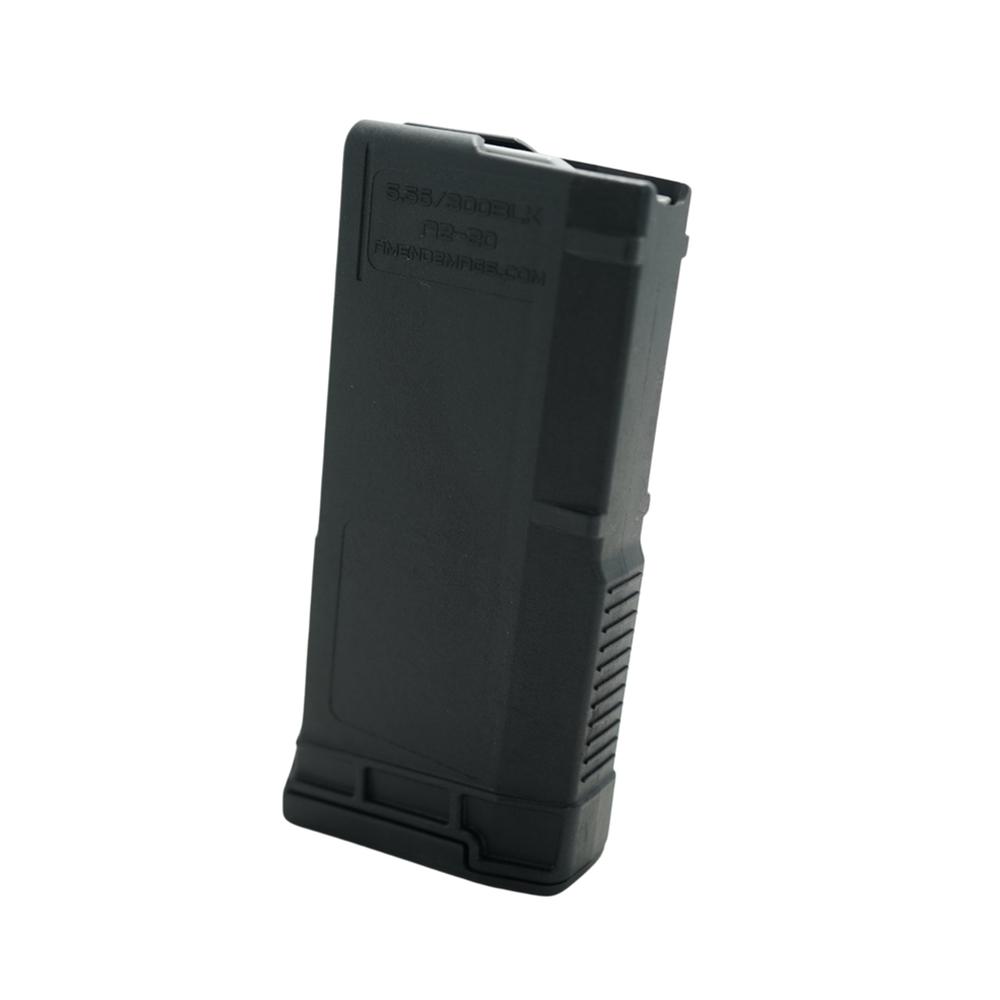 AMEND2 MOD A 5.56MM/300 BLK OUT AR15 BLACK POLY STRAIGHT MAG 20RD ( 50 PER CASE ) - View 2