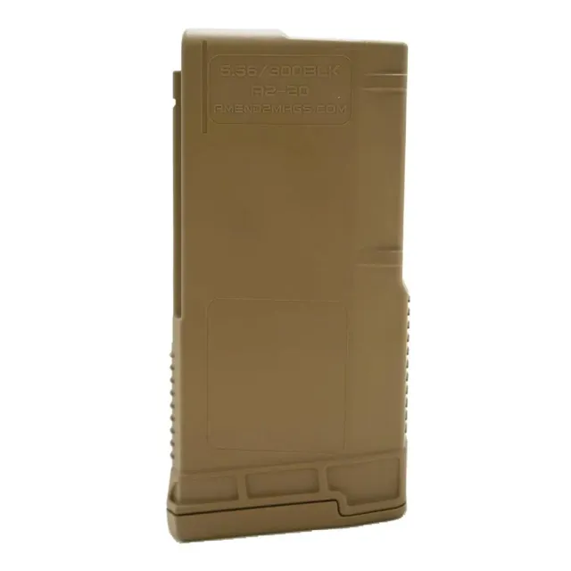 AMEND2 MOD A SR-25 7.62x51 20Rd Coyote Brown Polymer Magazine - View 2