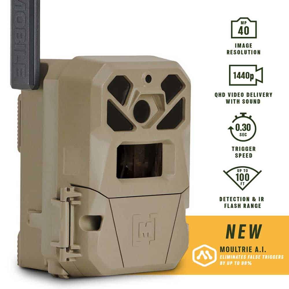 Moultrie Edge Pro 2 Cellular Trail Cam 40MP/1080P - View 2