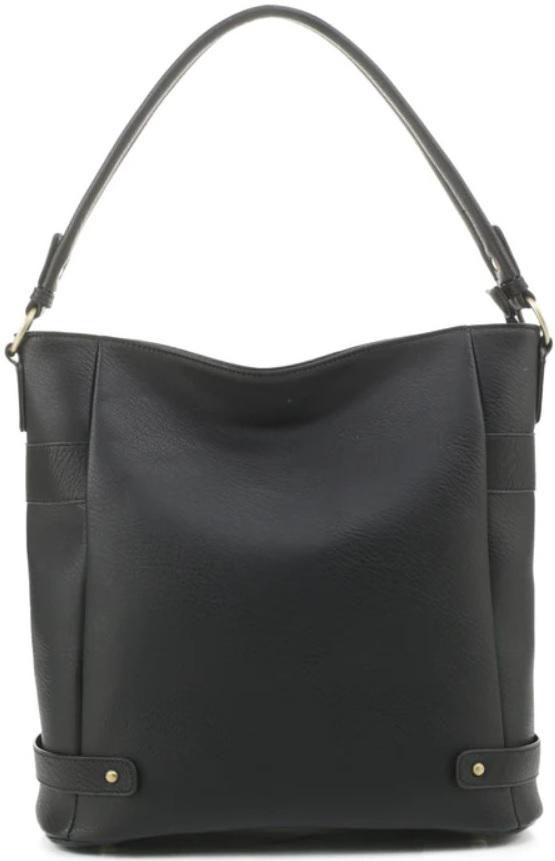 JESSIE & JAMES SELINA HOBO CONCEALED CARRY HANDBAG 13.25 H X 13 W X 5.4 D ( BLACK ) - View 2