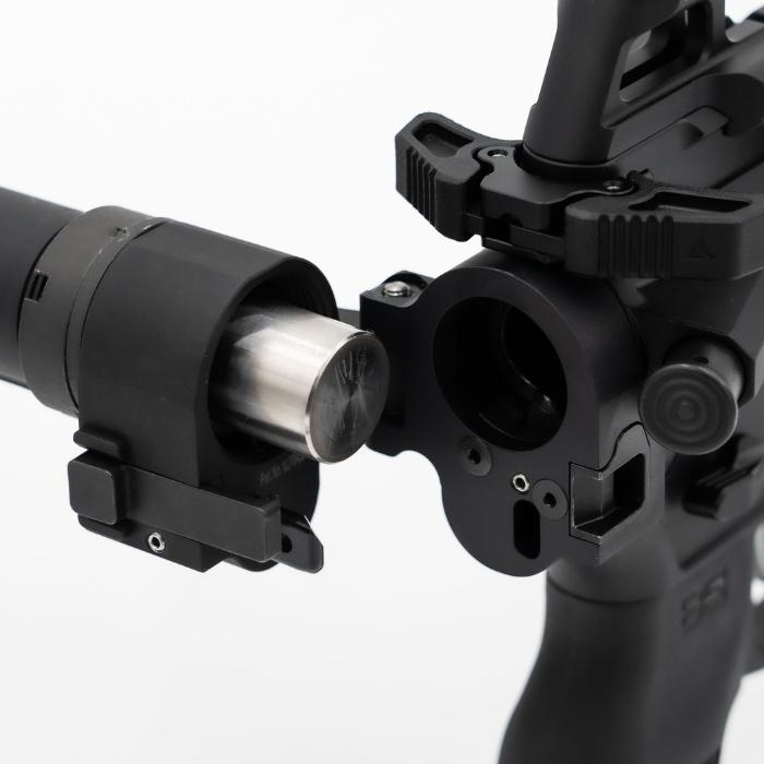 SHIELD ARMS STRIPPED BILLET LOWER RECEIVER 9MM FOLDING RECEIVER - View 2