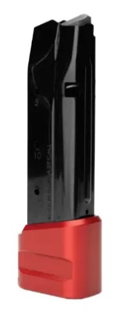 SHIELD ARMS S15 +5 PRE-INSTALLED MAG EXTENSION - NITROCARB - RED - View 2