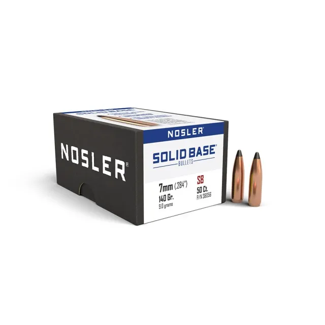 Nosler 38056 7mm 140gr Soft Point Reloading Bullets 50 Count - View 2