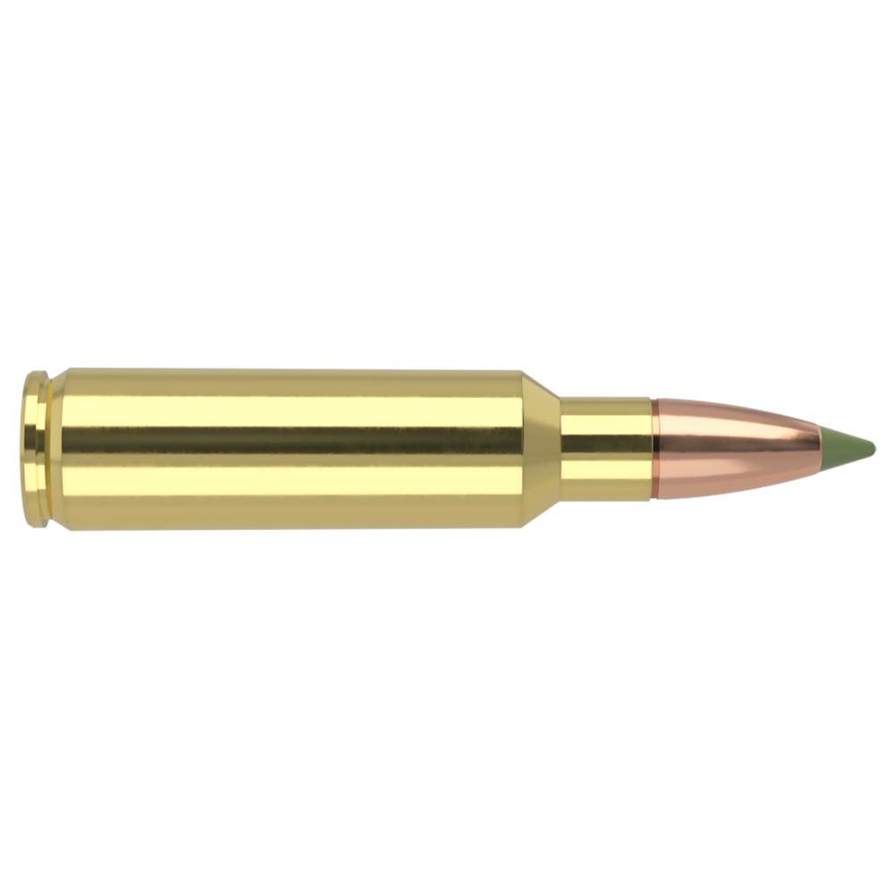 Nosler 40146 E-Tip Bullet: 325 WSM, 180 Grain, Brass Cased, 20 Rounds - High Performance Hunting Ammo - View 2