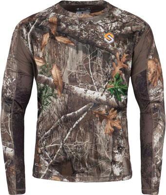 ScentLok BaseSlayer AMP Lightweight Top - Realtree Edge, XL - View 2
