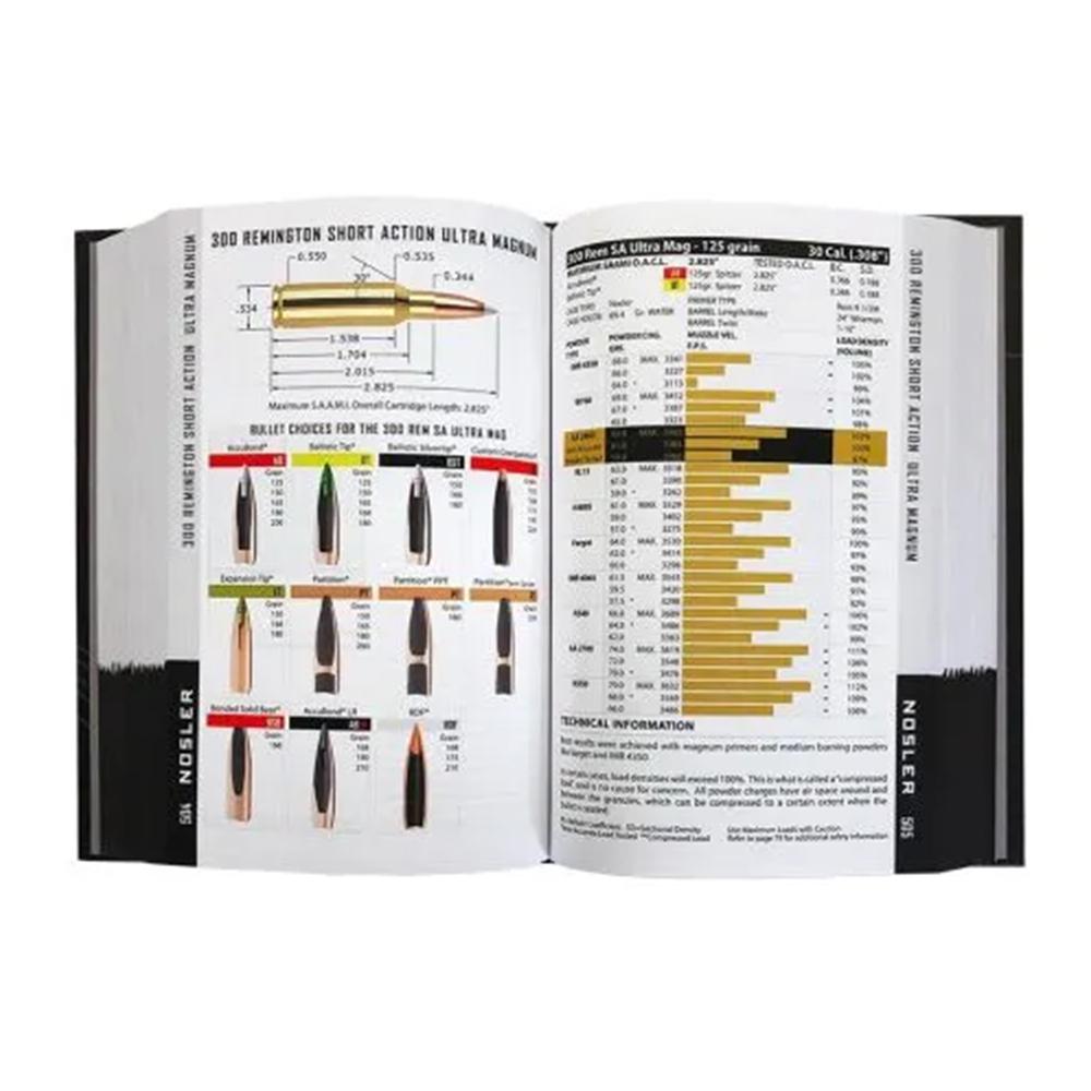 Nosler 50009 Reloading Manual Book Rifle 9th Edition - View 2