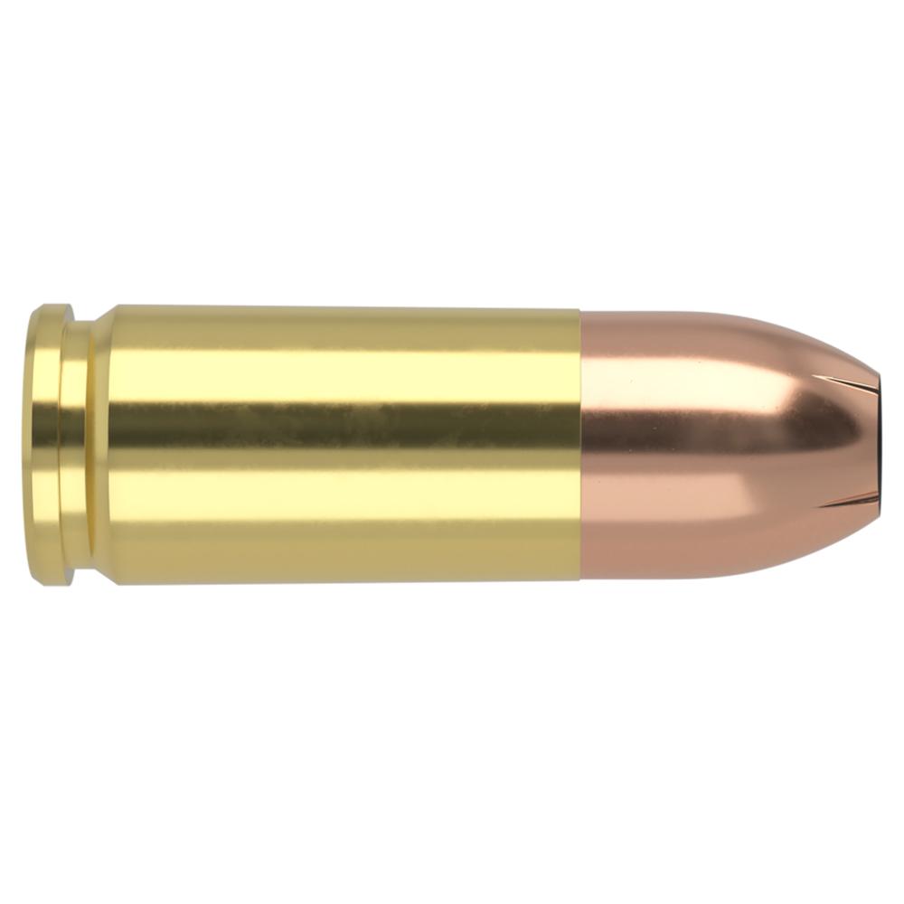 Nosler 51054 Assured Stopping Power Handgun 9mm Luger +P 124 gr JHP 50 Per Box/ 10 Cs - View 2
