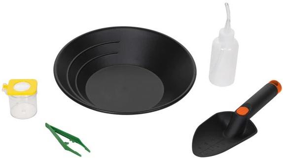 S/SPORT 601-100 Youth Gold Panning Kit 10.5 In Pan Jar w/ Magnifier - View 2