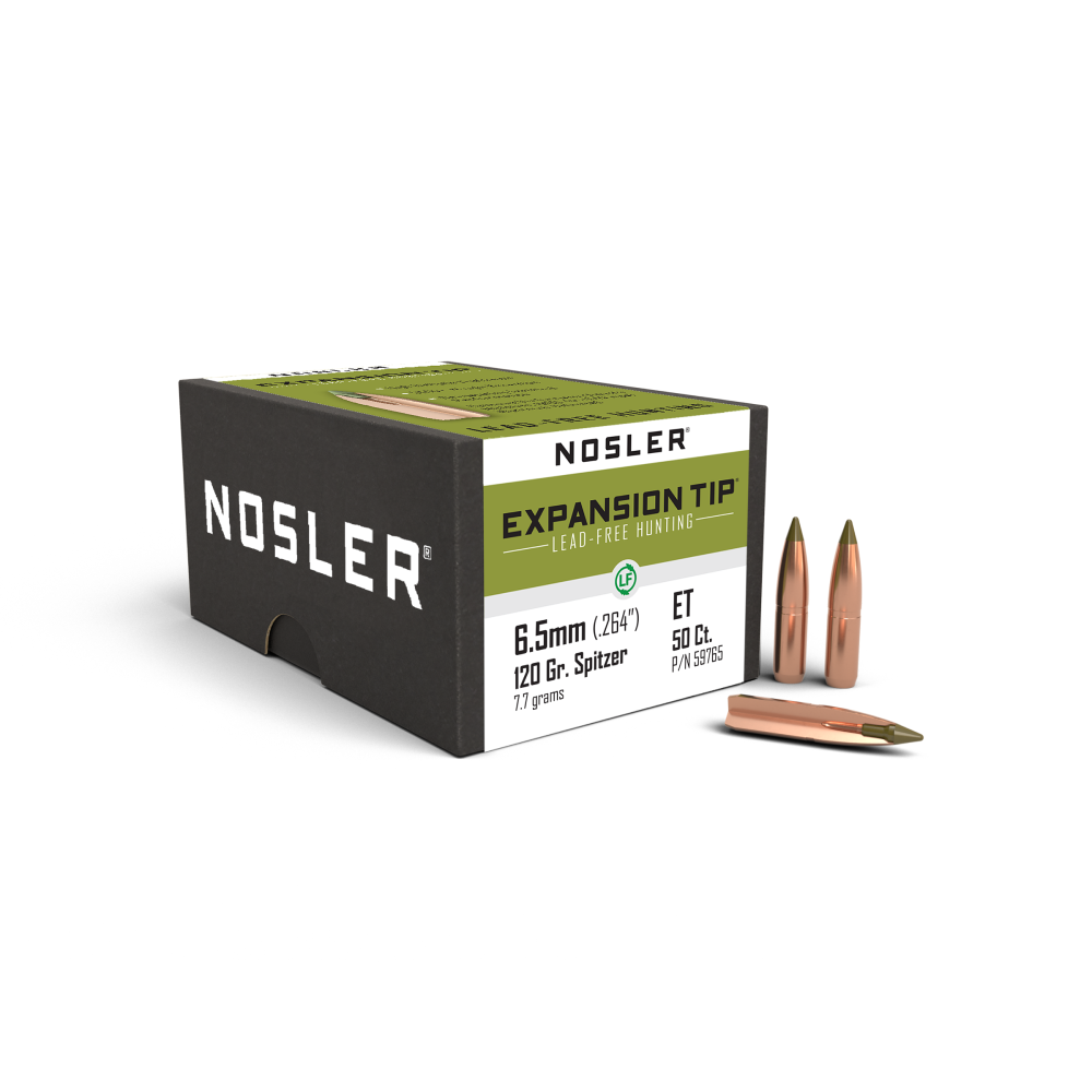 Nosler E-Tip 6.5mm 120 Grain Lead Free Polymer Tip 50 Count - View 2