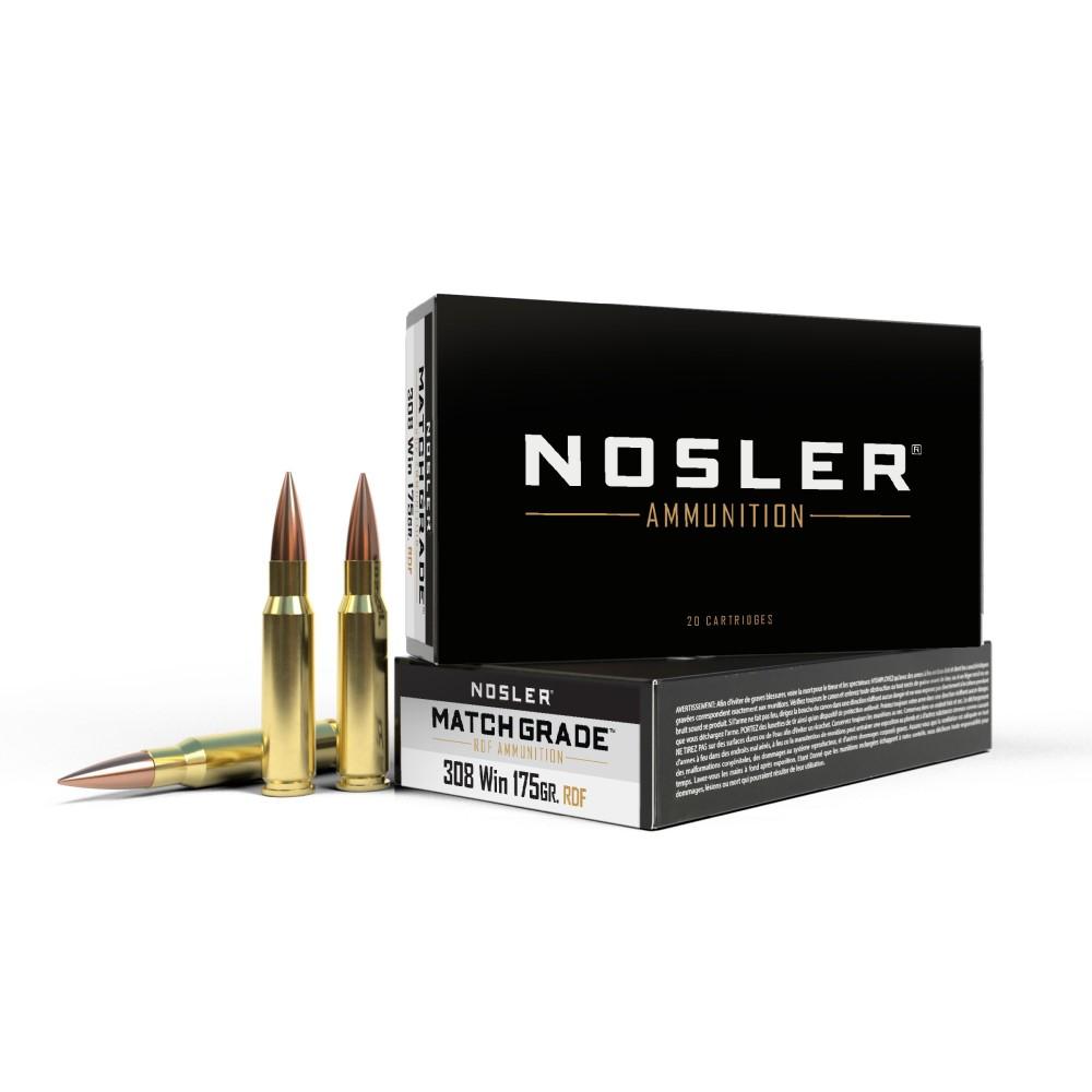 Nosler 60132 .308 Winchester 175 Grain HPBT 20 Rounds Match Grade - View 2