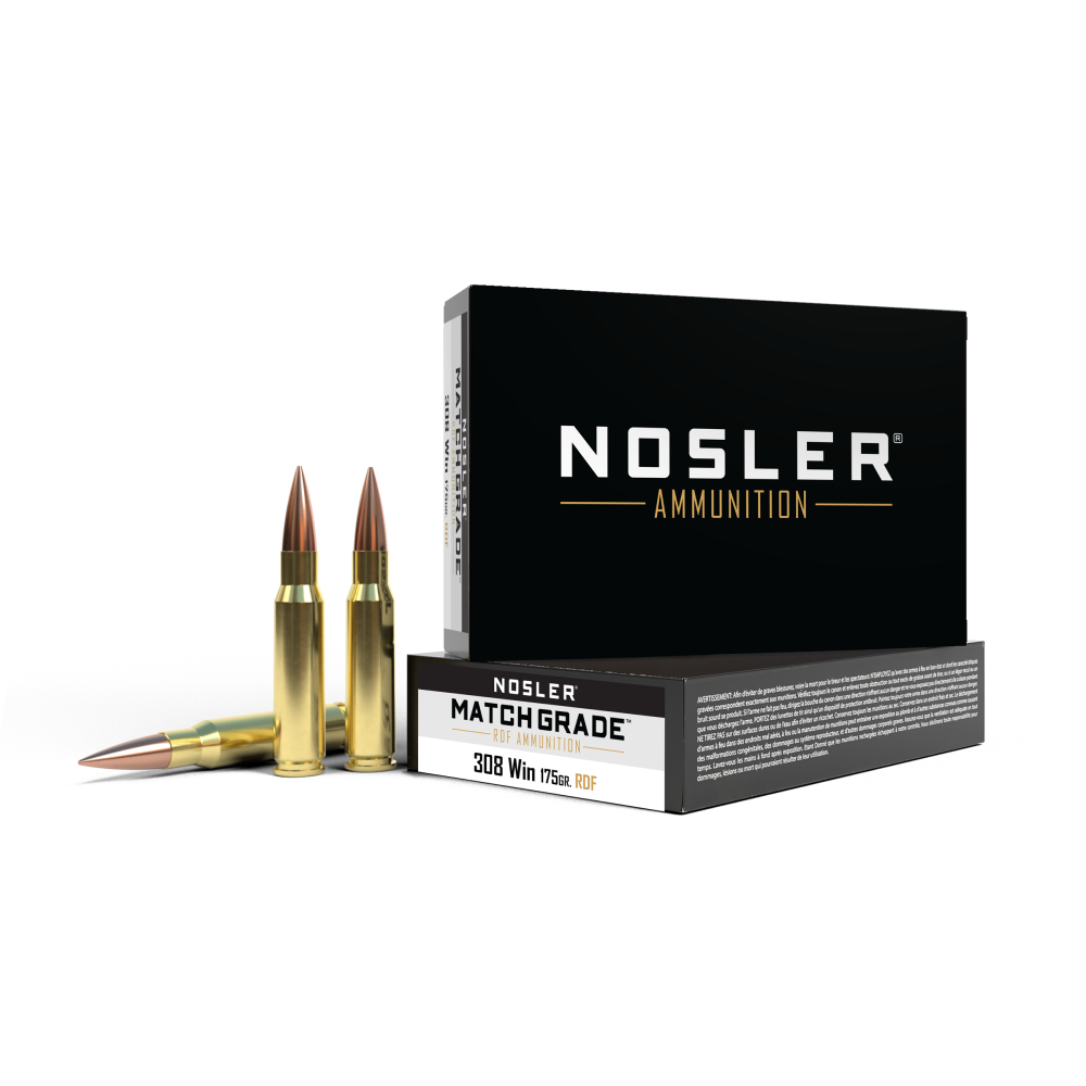 Nosler 60138 Match Grade RDF .260 Rem 130gr HPBT 2900 fps 20 Rounds - View 2