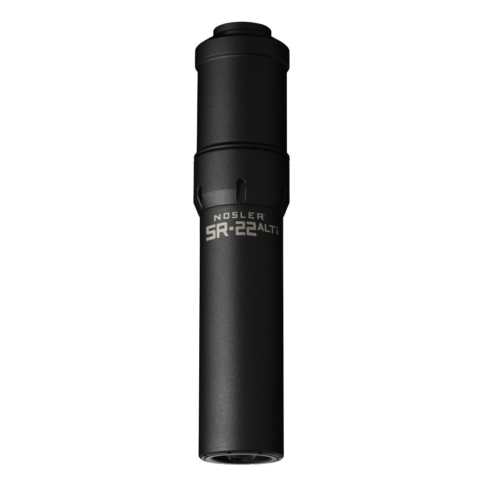 Nosler Sr-22Alti 22 Caliber Suppressor 7.53in Black Aluminum Titanium - View 2