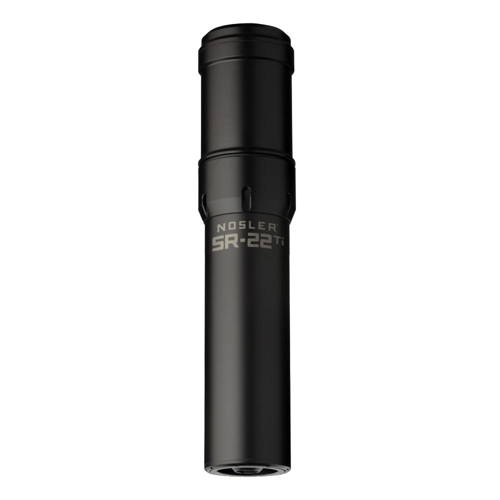Nosler 90625 SR-22TI 22 Cal Titanium Suppressor 1.74"D Black Finish - View 2