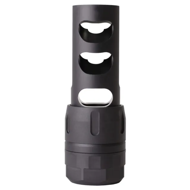 Nosler 97200 Muzzle Brake Black 5/8"-24 tpi Threads for 243 Cal - View 2