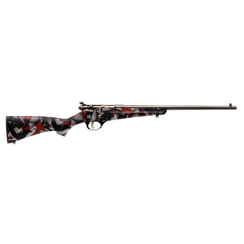 Savage Rascal 13801 22 LR Bolt Action 16.13 in Blued 1rd Synthetic Stock - View 2