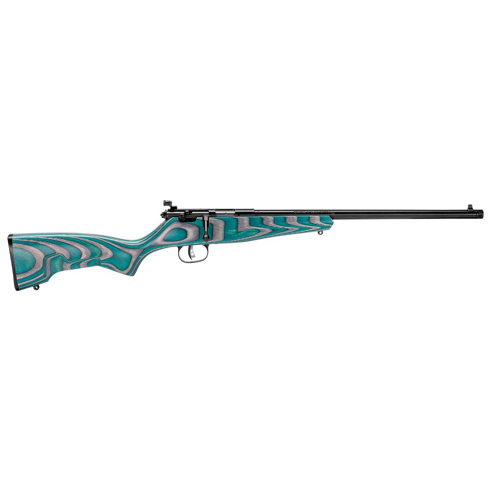 Savage Arms Rascal Minimalist .22 LR Bolt Action 16.125 in Satin Blue - View 2