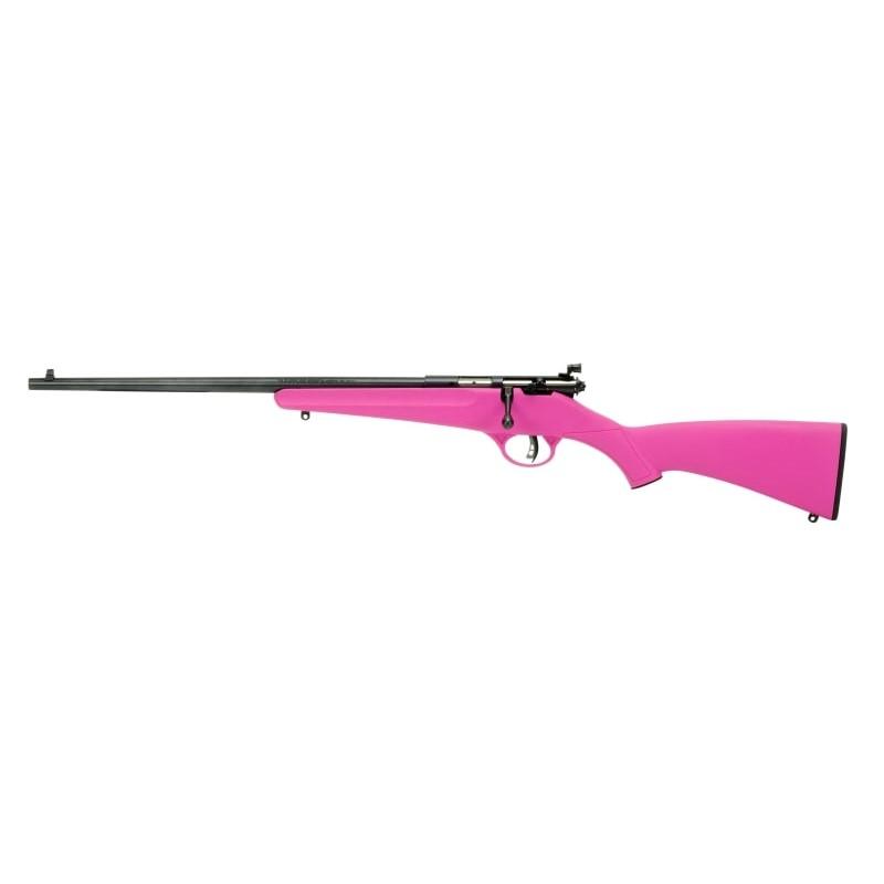 Savage Rascal 13844 22 LR 16.125 in Blued Left Hand Synthetic Stock - View 2