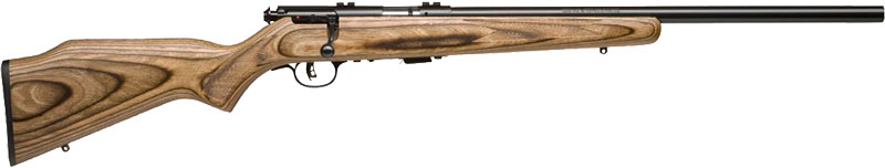 Savage Mark II BV 22LR 21in Heavy Barrel Blued Wood Laminate Bolt Action - View 2