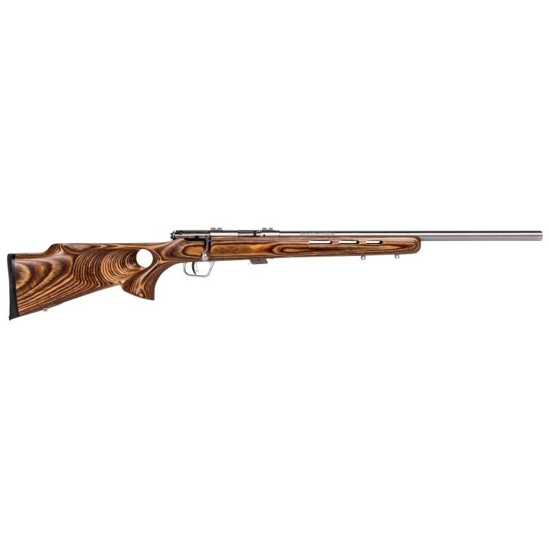 Savage Arms 25725 Mark II BTVS Full Size 22 LR 5+1 21" Satin Heavy... - View 2