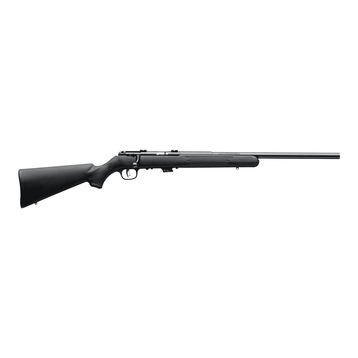 Savage Arms 26724 Mark II FV 17 HM2 Caliber Bolt Action Rifle 5+1 Capacity 21" Heavy Barrel Matte Black Synthetic Stock AccuTrigger Right Hand - View 2