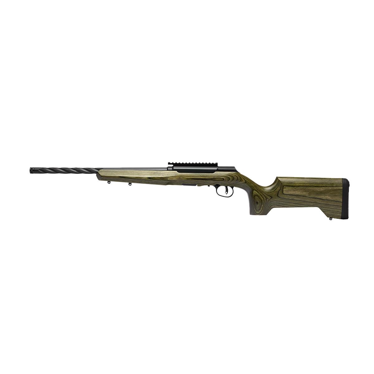 Savage Arms A22 Timber Tactical Rifle .22 LR 10rd Magazine 18 Threaded Barrel OD Green Stock - View 2