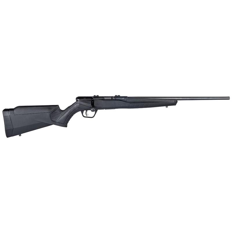 Savage Arms 70200 B22 F Bolt Action 22 LR Caliber 10+1 Capacity 21" Barrel Matte Blued Metal Finish Matte Black Synthetic Stock Right Hand Full Size - View 2