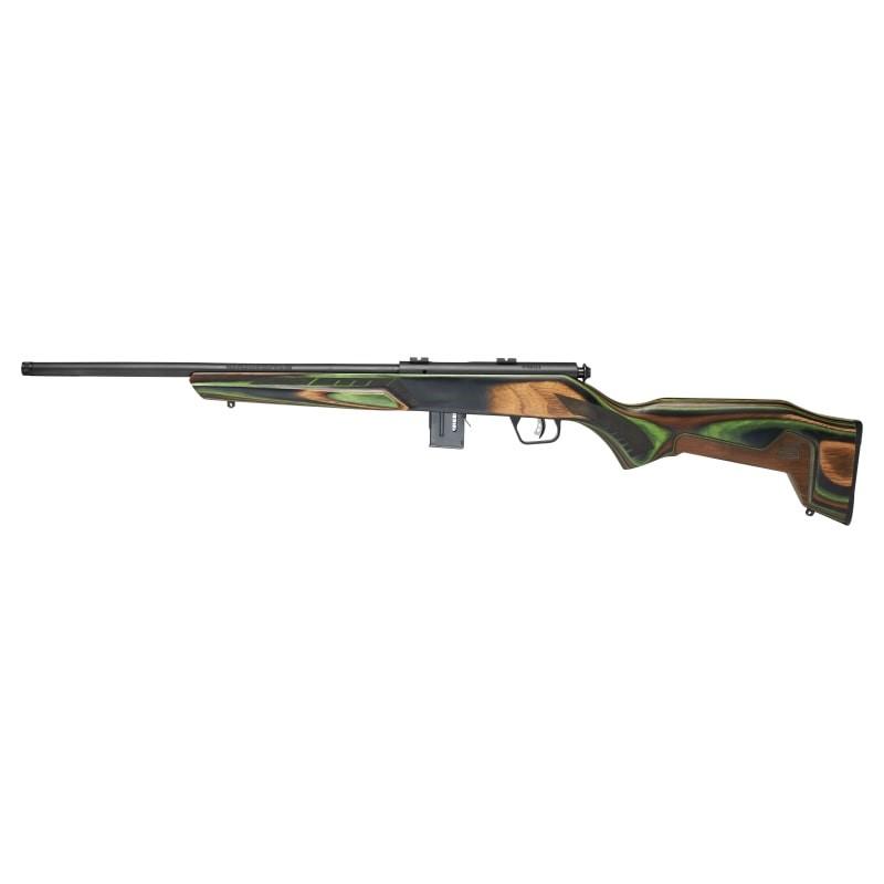 Savage Arms 91936 93 Minimalist 22 WMR Caliber 10+1 Capacity 18" Barrel Matte Black Metal Finish Boyd's Green Laminate Stock Right Hand - View 2