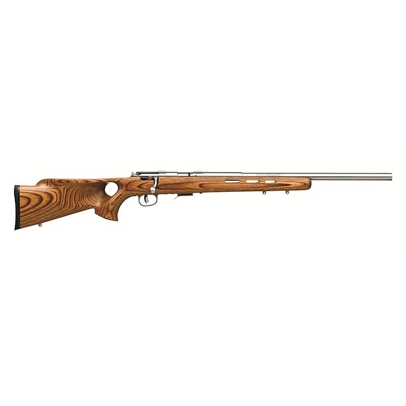 Savage 93R17 BTVSS 17 HMR 21in Natural Brown Laminate Thumbhole Stock 5rd - View 2