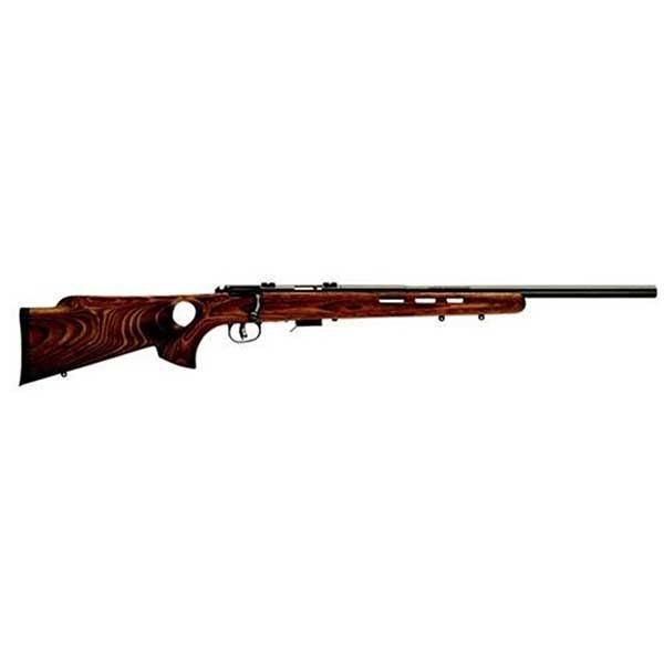 Savage Arms 93R17 BTV 17 HMR 21 in Heavy Barrel Blued 5+1 Bolt Action - View 2