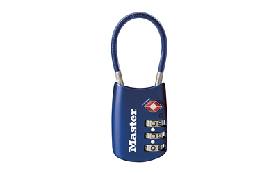 MasterLock One Flexible Combination Shackle Lock Blue - View 2
