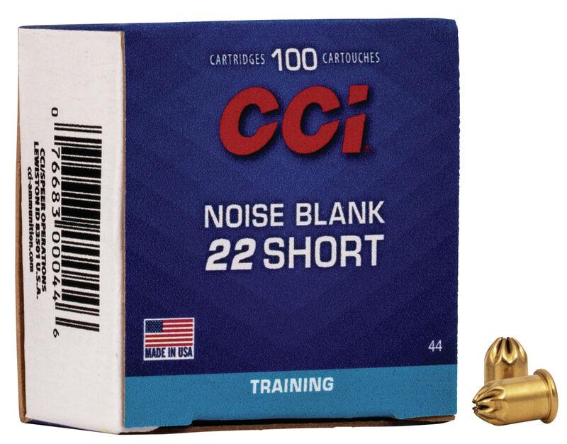 CCI 0044 Noise Blanks Training 22 Short 100 Per Box/ 50 Cs - View 2