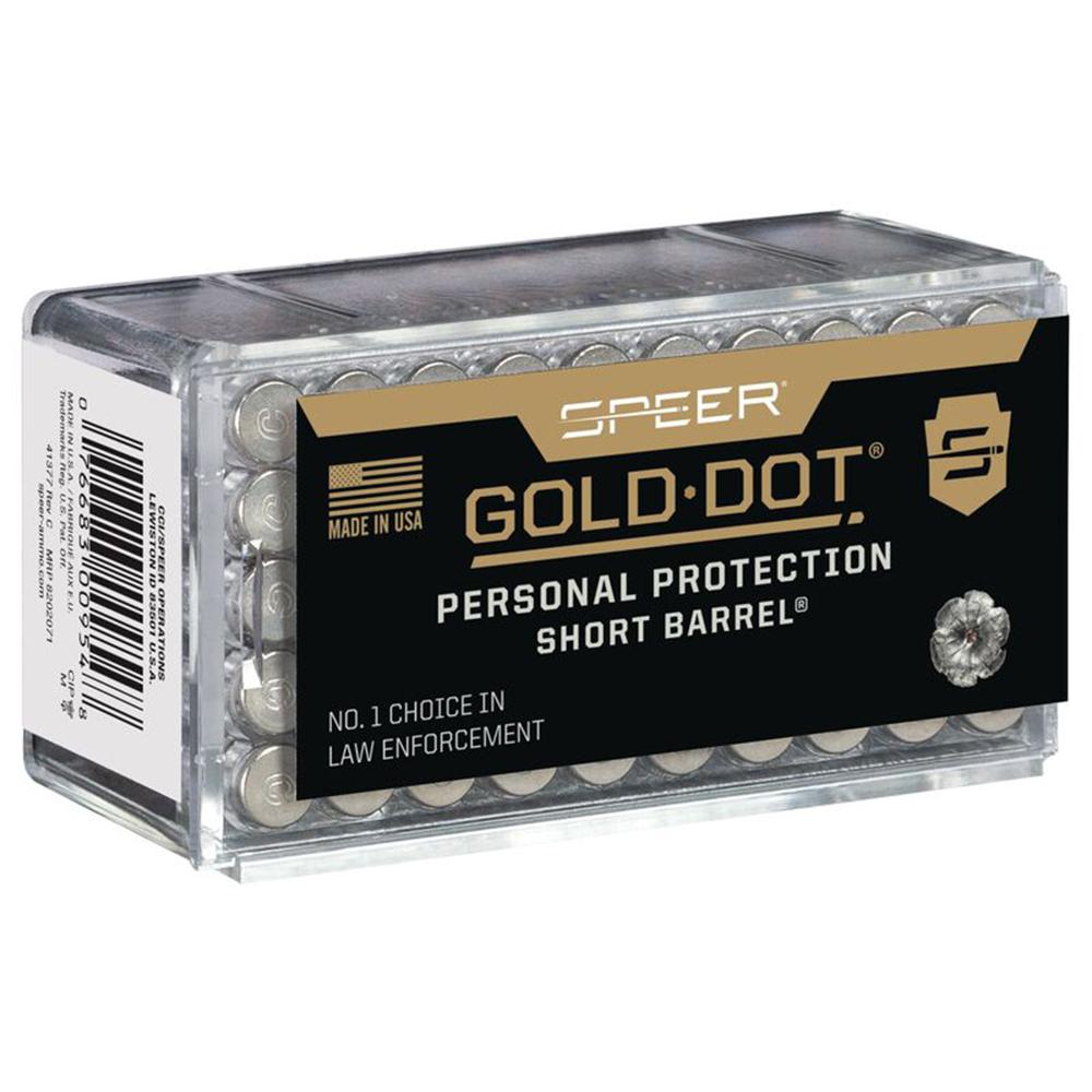 Speer 954 Gold Dot 22 WMR 40gr Hollow Point Ammo 50 Rounds - View 2