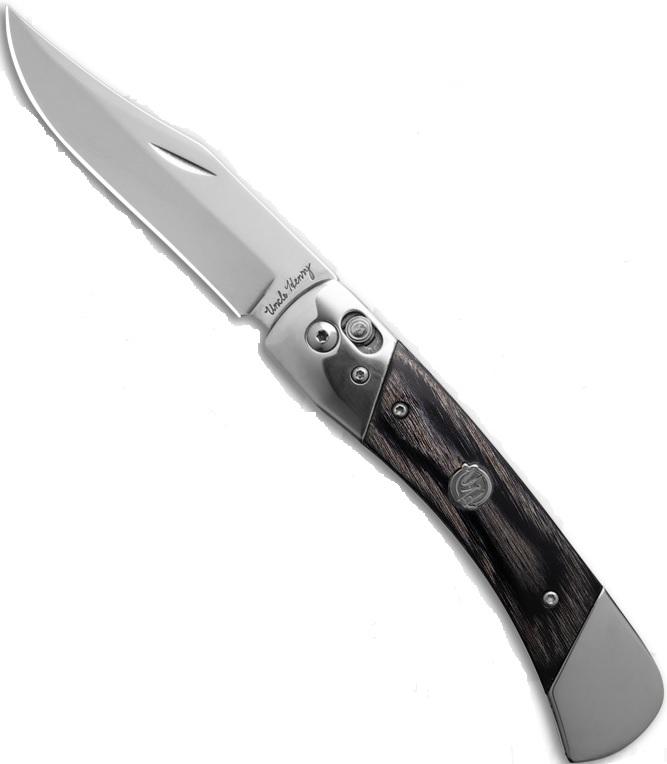 UNCLE 1222017 Pivot Lock 3.8 In Blade Wood Laminate Handle - View 2