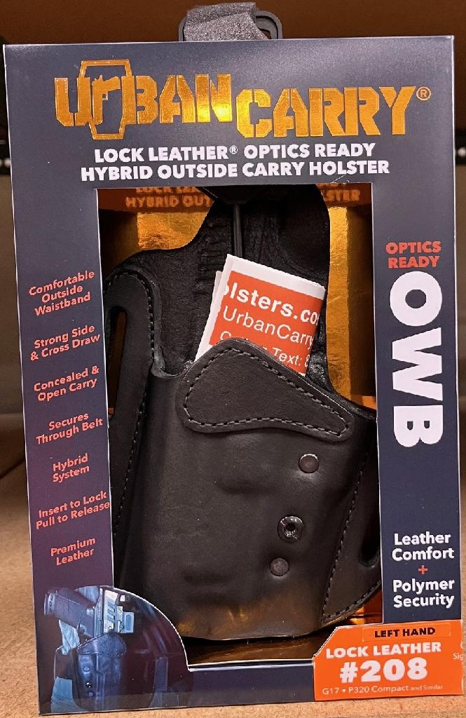 URBAN OWBRMR208BL Black RMR Cut OWB Holster - View 2