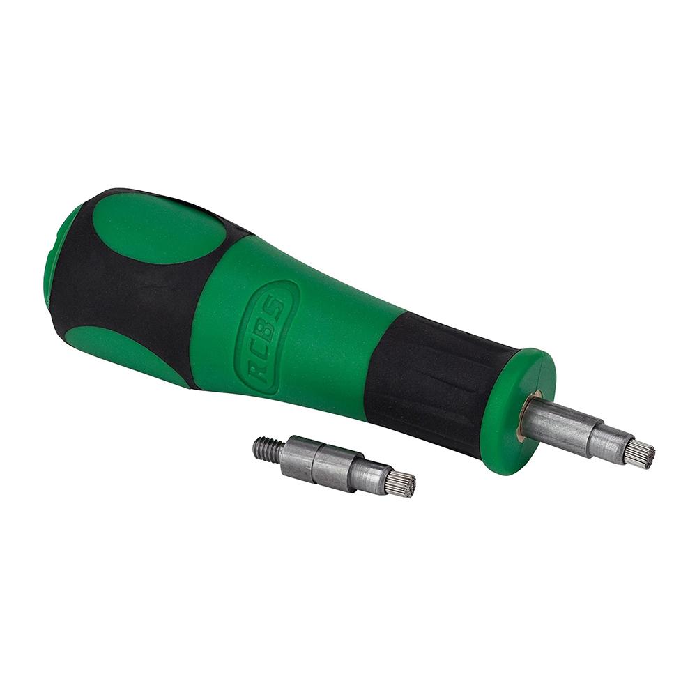 RCBS 9575 Primer Pocket Brush Combo: Stainless Steel Bristles, Multi-Caliber, 1 Kit with Accessory Handle-2 - View 2