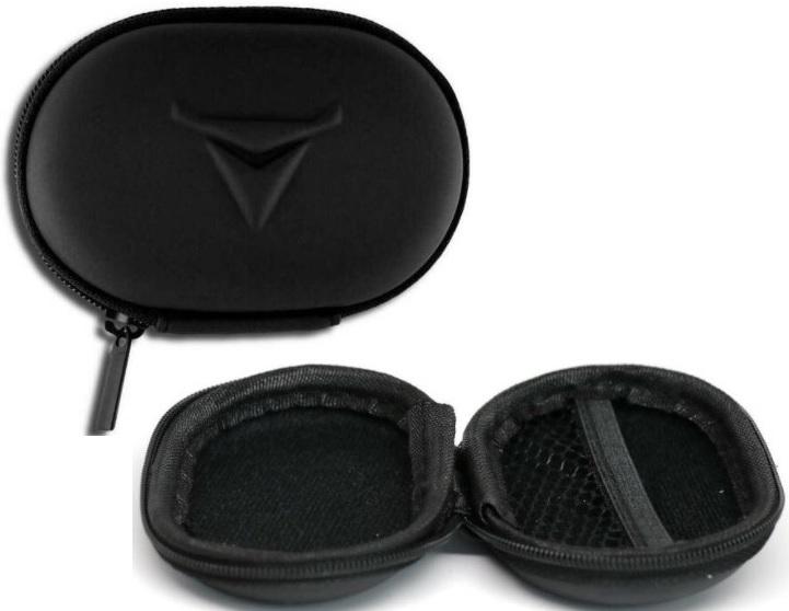 DECIBULLZ CASE-BLK-HT Zipper Carrying Case EVA Shell, 3x2x1 - View 2