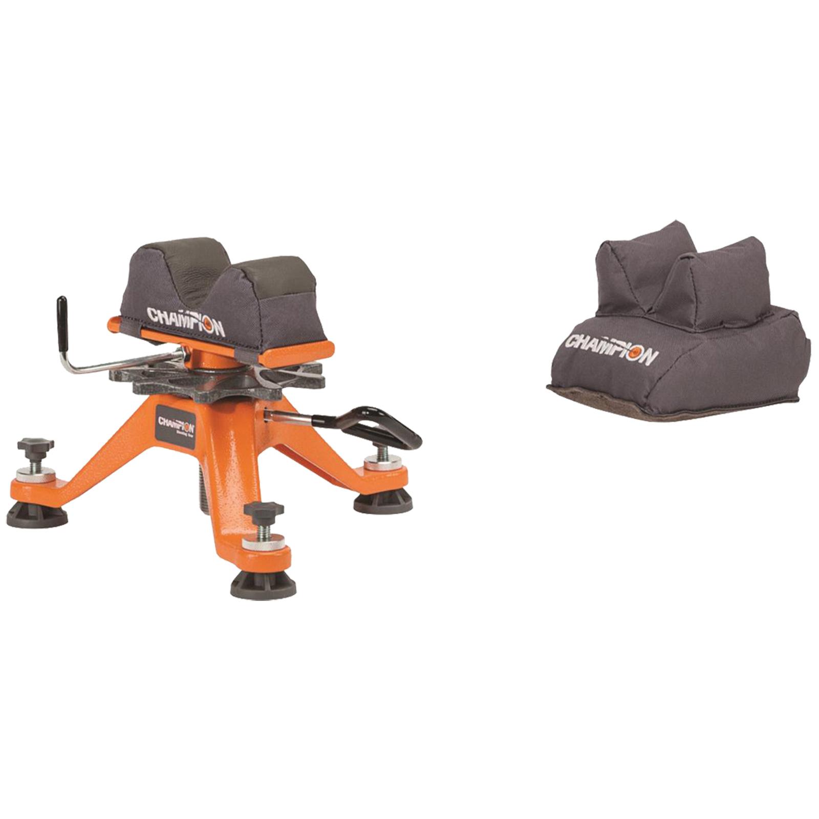 Champion 40202 Tri-Stance Rest with Rear Bag, Cast Aluminum, 2.25" Adjust - View 2