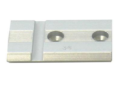 Weaver Mounts 48005 Top Mount Silver Aluminum Fits BSA Moss Rem Wthby - View 2