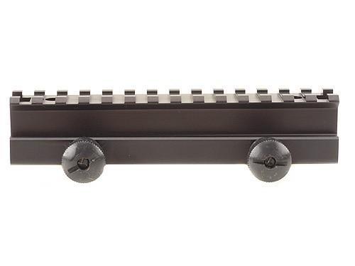 Weaver Mounts 48321 Flat Top Single Rail Black Aluminum Picatinny Rail Mount - View 2