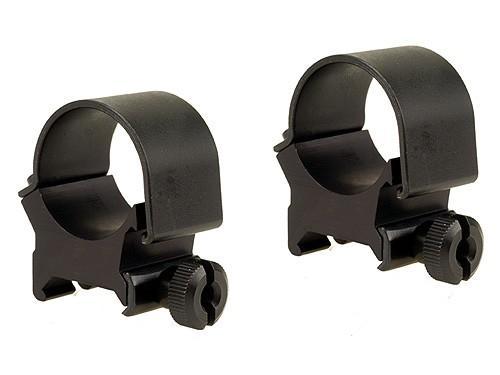 Weaver Mounts 49042 Top Mount Scope Ring Set 1" Tube High Quick Detach Matte Black Aluminum - View 2