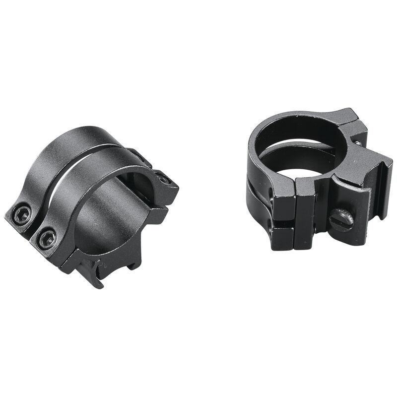 Weaver 49053 Quad Lock Rings 1 inch Matte Black Aluminum 3/8 inch Dovetail - View 2