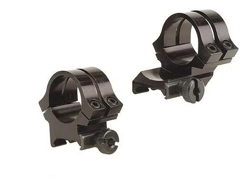 Weaver Mounts 49062 Quad Lock Scope Ring Set Black Aluminum 1" Tube High Quick Detach Extended - View 2