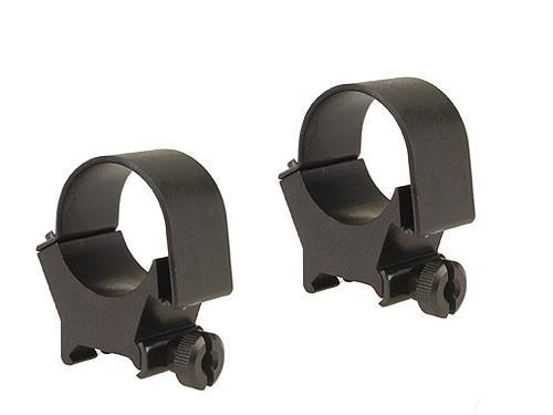 Weaver 49120 Detachable Rings 30mm High Matte Black Steel Aluminum - View 2
