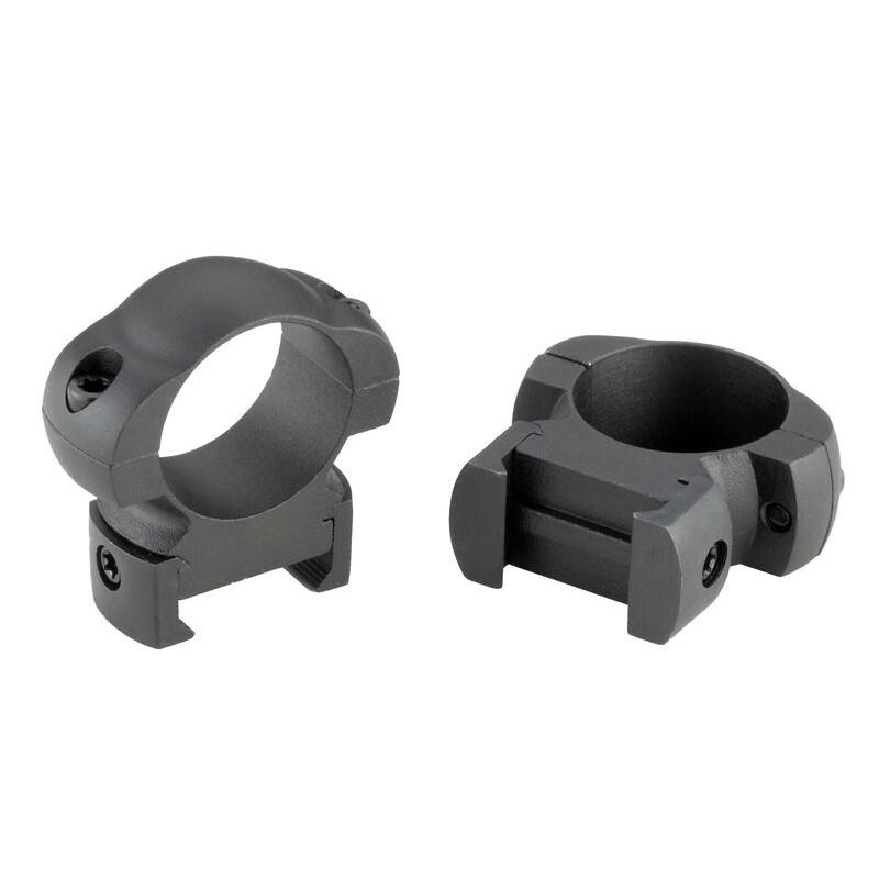Weaver Mounts 49320 Grand Slam Scope Ring Set Matte Black Steel 1" Tube Extra High Windage Adjustable Dovetail - View 2